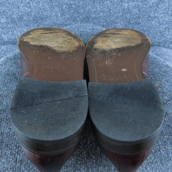 Bass & Co The Esser Men Derby Oxfords Shoes Brown Leather Lace Up Size 11 Medium - Picture 9 of 10